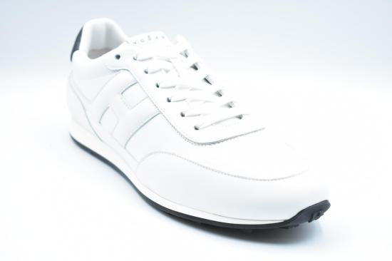 26SS 호간 드레스 슈즈 HXM6990GA00UZQ768E BIANCO NERO WHITE - HOGAN