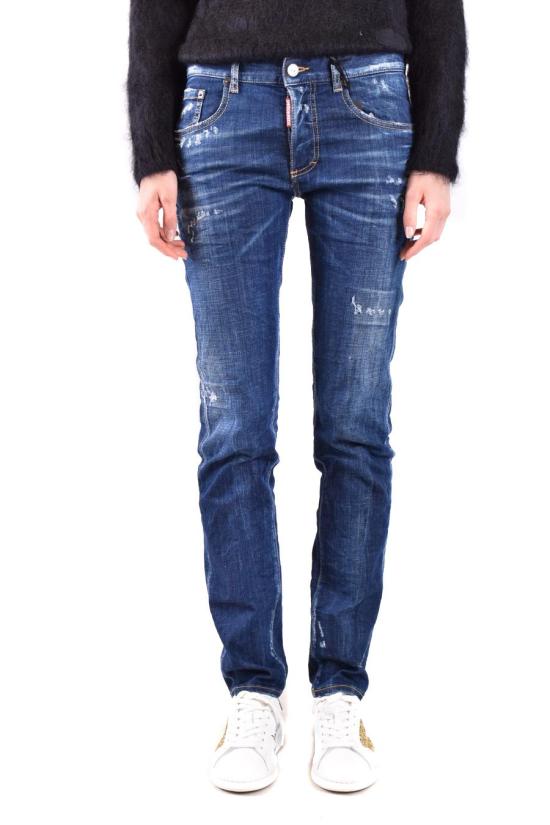FALL WINTER 디스퀘어드2 데님 팬츠 S72LB0653 S30342470 BLUE - DSQUARED2
