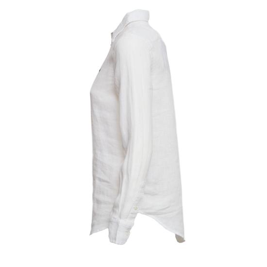 26SS 폴로 랄프로렌 포니 자수 리넨 셔츠 (211970730009) 211970730518 518 BIANCO - POLO RALPH LAUREN