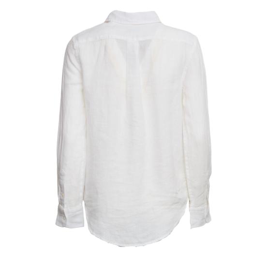 26SS 폴로 랄프로렌 포니 자수 리넨 셔츠 (211970730009) 211970730518 518 BIANCO - POLO RALPH LAUREN