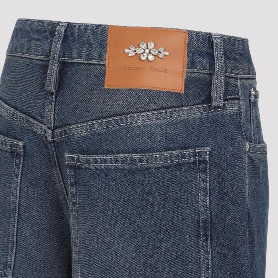 25FW 시몬로샤 데님 팬츠 4164 1231D DISTRESSED BLUE - SIMONE ROCHA