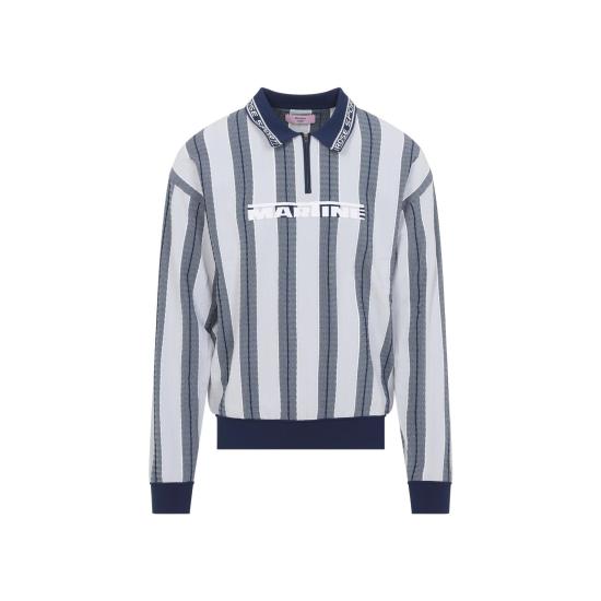 26SS 마틴로즈 폴로 티셔츠 958YA12507 BLU BLUE GREY