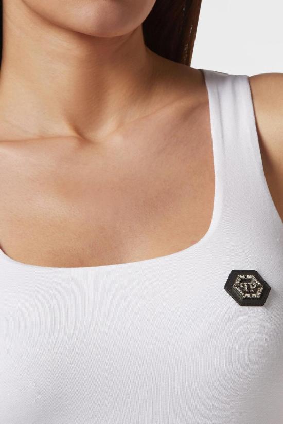  필립 플레인 반팔 티셔츠 FACC WTK2931 PJY002N01 WHITE - PHILIPP PLEIN