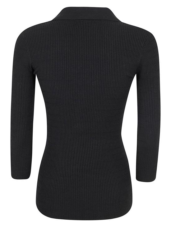 26SS 엘리자베타프랜치 스웨터 MK86B61E2 110 NERO BLACK - ELISABETTA FRANCHI