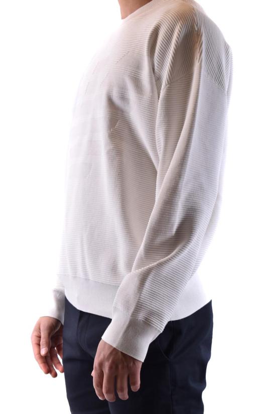  엠포리오 아르마니 스웨터 3L1MXD 1MHYZ0101 WHITE - EMPORIO ARMANI