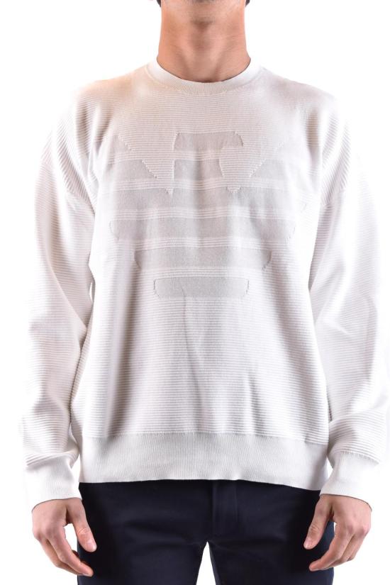  엠포리오 아르마니 스웨터 3L1MXD 1MHYZ0101 WHITE