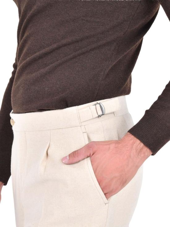 25FW 프랜지스 콜렉션 스트레이트 팬츠 4CP89AUTXMUNUI 11 BEIGE - FRANZESE COLLECTION