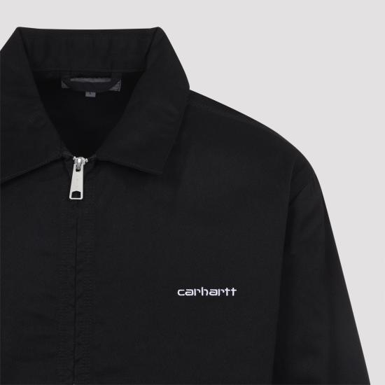 26SS 칼하트 WIP 모듈 스크립트 자켓 I0329770D2XX03 BLACK WHITE - CARHARTT WIP