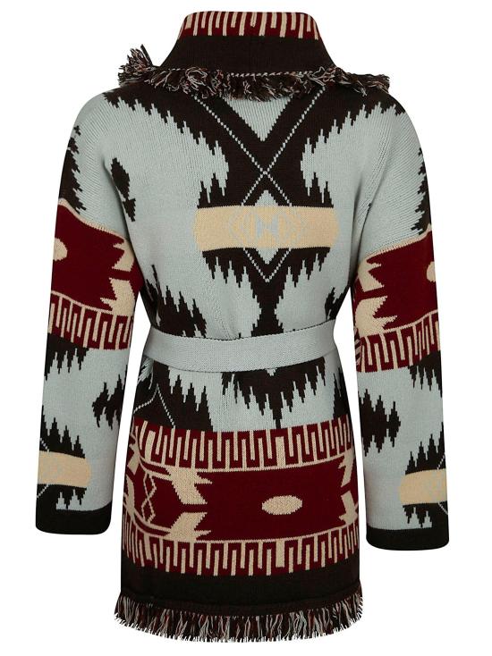 26SS 알라누이 스웨터 LWHB064R26KN I002 4384 TURQUOISE MUL - ALANUI