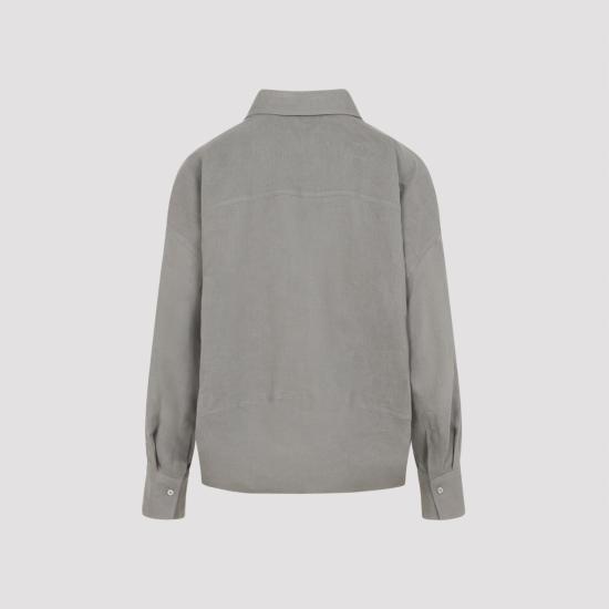 26SS 브루넬로 쿠치넬리 셔츠 MA698MQ705 C1063 KHAKI GREEN - BRUNELLO CUCINELLI