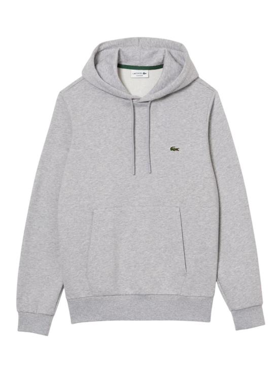  라코스테 오가닉 코튼 후드 티셔츠 SH9623 CCA GRIGIO GREY