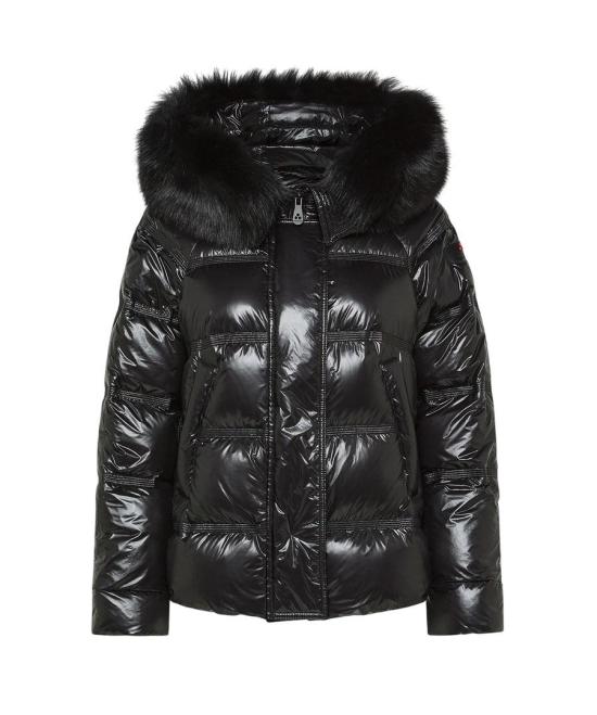 25FW 페트레이 숏패딩 TAKAN MID FUR NERO BLACK
