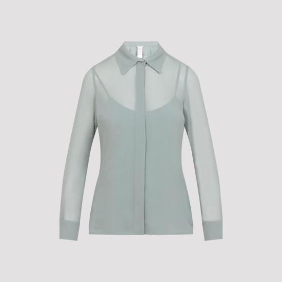 26SS 막스마라 셔츠 2611261012600 003 LINFA GREEN - MAX MARA