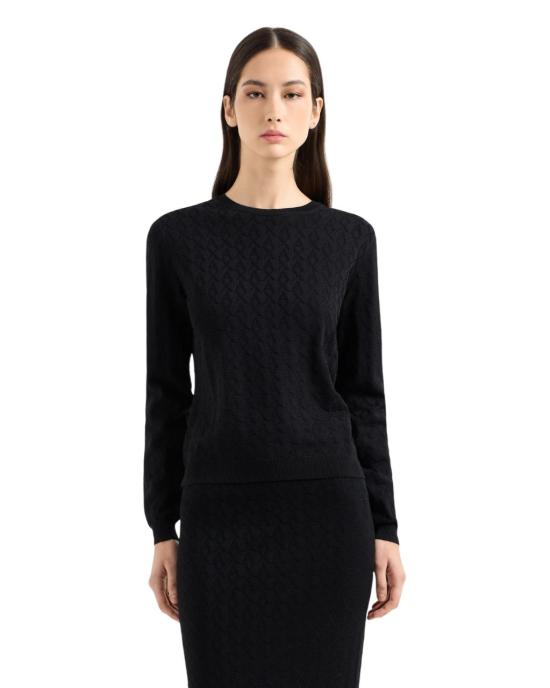  알마니 스웨터 XW000910 FC026 NERO BLACK - ARMANI