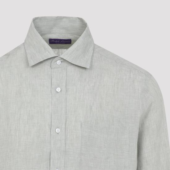 26SS 랄프로렌 퍼플라벨 긴팔 셔츠 790P11081004 CACTUS GREEN - RALPH LAUREN PURPLE LABEL