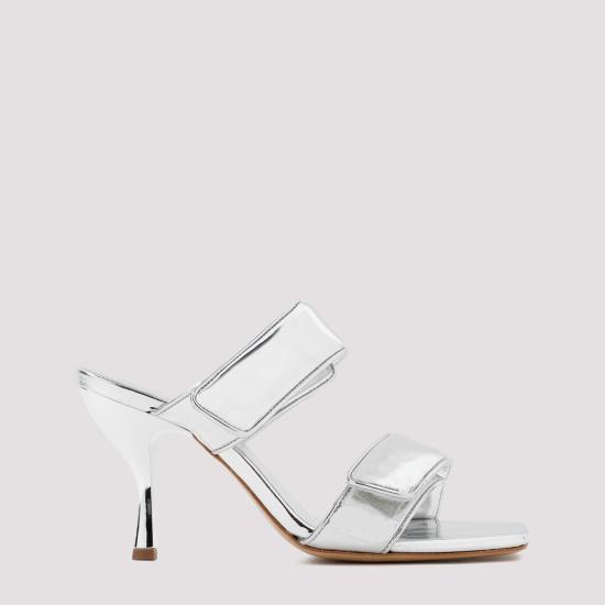 FALL WINTER 지아 보르기니 샌들 PERNI03 3333 MIRROR METALLIC - GIA BORGHINI