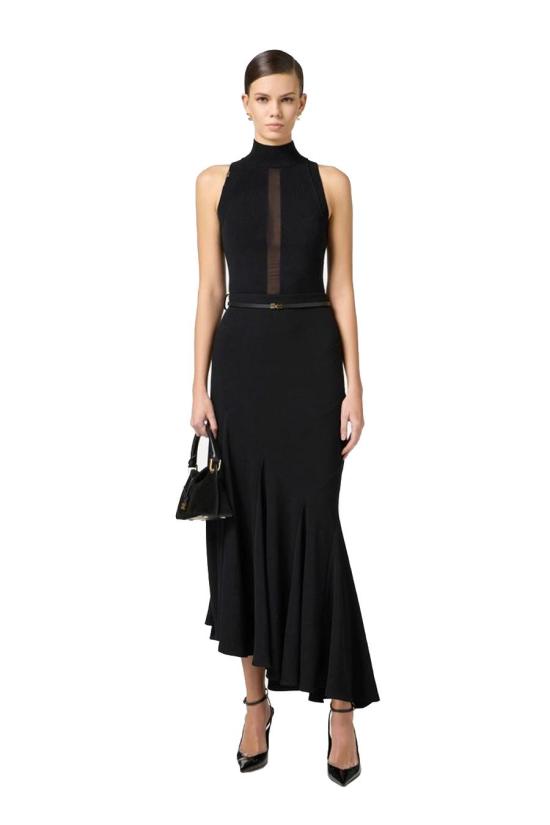 25SS 엘리자베타프랜치 탑 TK28S51E2110 BLACK - ELISABETTA FRANCHI