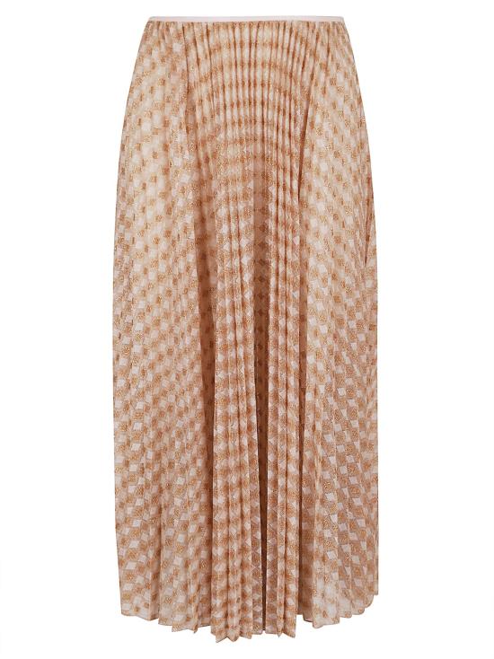 26SS 포르테포르테 스커트 14596 MY SKIRT F49A 2077 ALBA NUDE NEUTRALS