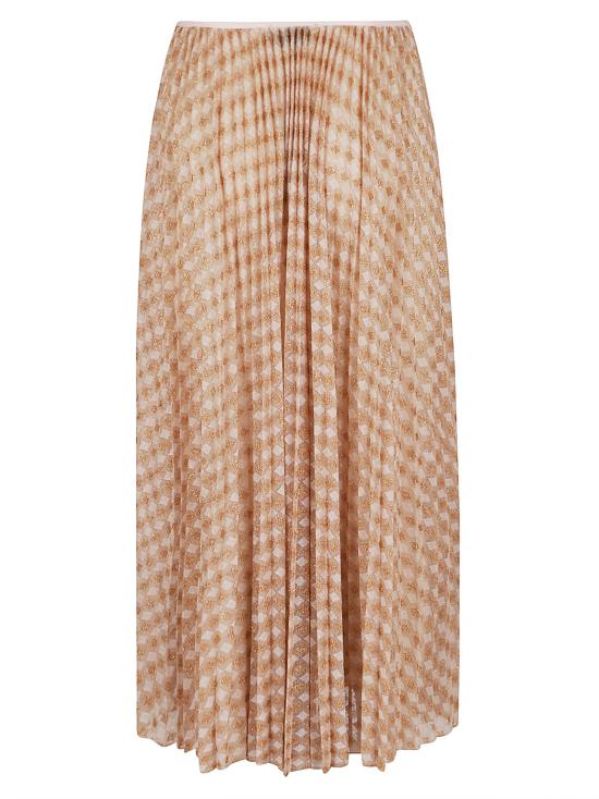 26SS 포르테포르테 스커트 14596 MY SKIRT F49A 2077 ALBA NUDE NEUTRALS - FORTE FORTE