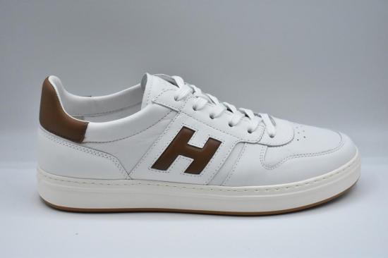 26SS 호간 드레스 슈즈 HXM6680FZ00V5L225E CUOIO BIANCO