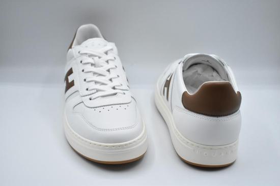 26SS 호간 드레스 슈즈 HXM6680FZ00V5L225E CUOIO BIANCO - HOGAN