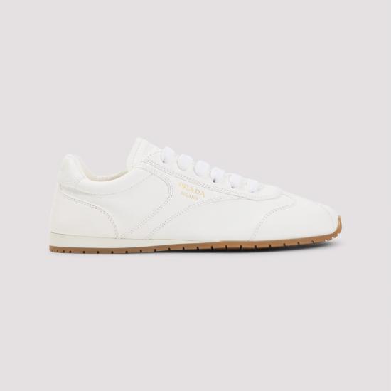 26SS 프라다 스웨이드 스니커즈 1E152OF020 038 F0304 AVORIO WHITE - PRADA