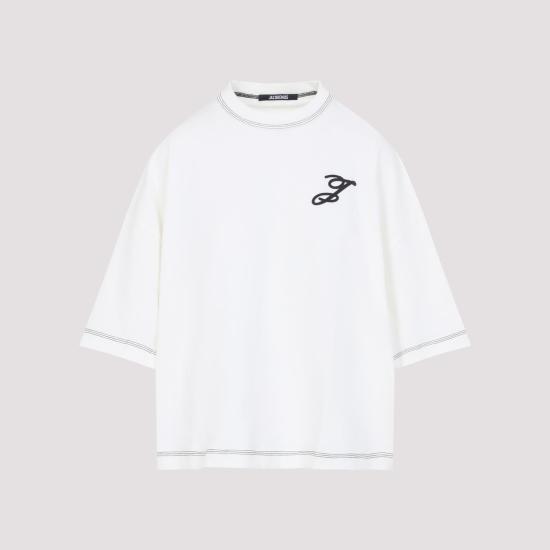 26SS 자크뮈스 반팔 티셔츠 TSW00580AJ00226 110 OFF WHITE - JACQUEMUS