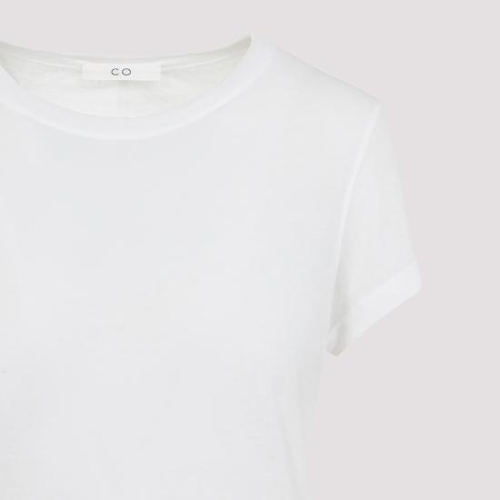 26SS 씨오 반팔 티셔츠 2218NCR 110 IVORY WHITE - CO