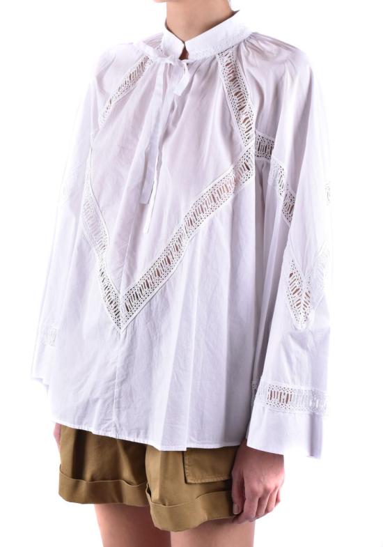  돈답 셔츠 DC058PF0016PTD000 WHITE - DONDUP