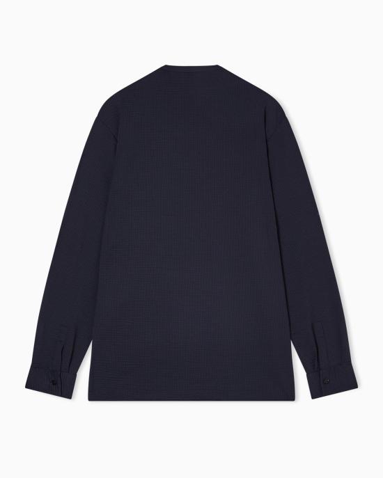 26SS 엠포리오 아르마니 폴로 티셔츠 EM005464 AF22051 137 BLUE NAVY - EMPORIO ARMANI