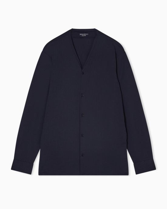 26SS 엠포리오 아르마니 폴로 티셔츠 EM005464 AF22051 137 BLUE NAVY