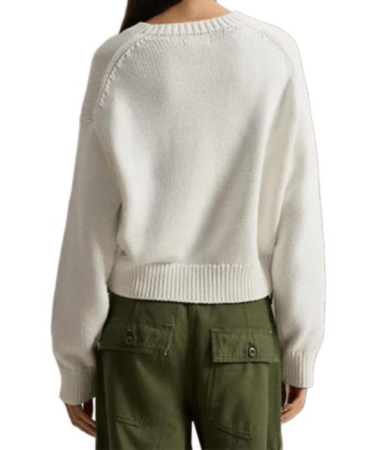 26SS 랄프 로렌 스웨터 211A96234 002 WHITE - RALPH LAUREN