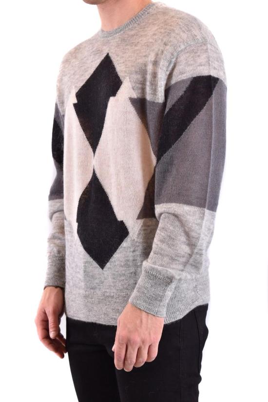  닐바렛 스웨터 NBV7MA161AV606042 GREY - NEIL BARRETT