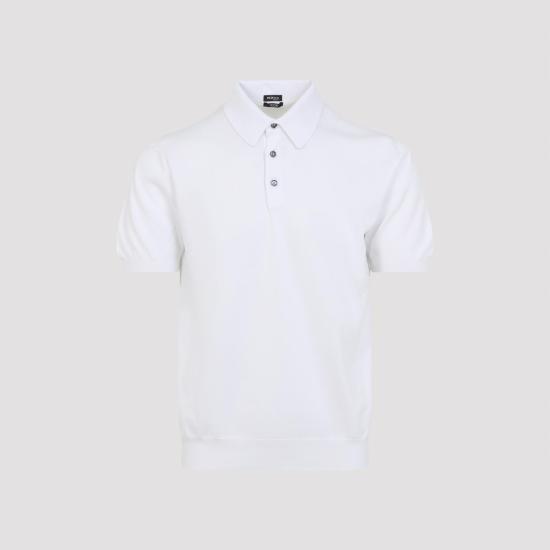 26SS 키톤 폴로 티셔츠 UMKXX3340C014 BIANCO WHITE - KITON
