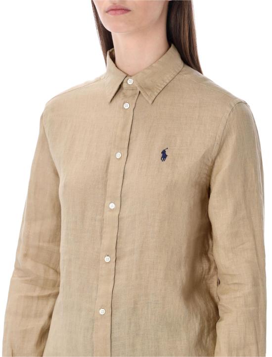 26SS 랄프 로렌 셔츠 211970730 506 BEIGE - RALPH LAUREN