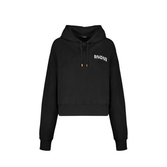 FALL WINTER 발망 스웨터 GF6JR030BB04 EAB Black BLACK