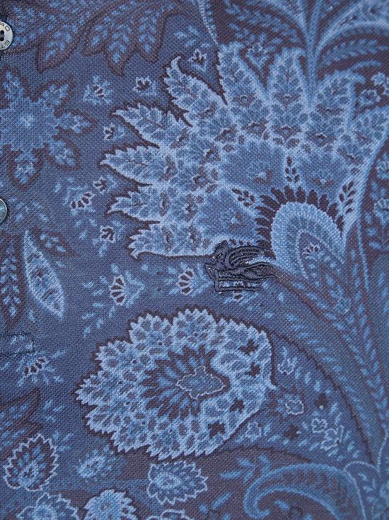 26SS 에트로 폴로 티셔츠 MRMD0004 AKF81 X0885 BLUE