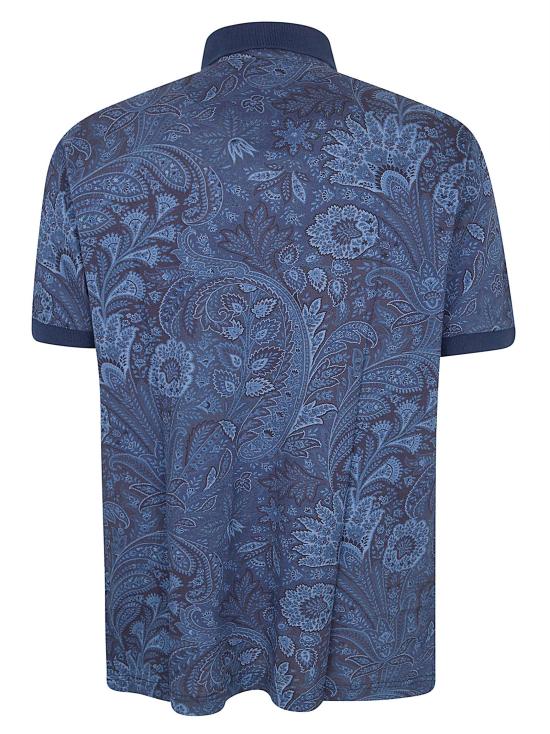 26SS 에트로 폴로 티셔츠 MRMD0004 AKF81 X0885 BLUE - ETRO