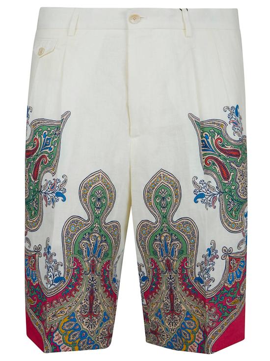 26SS 에트로 숏팬츠 MREB0014 99SP304 X0860 WHITE - ETRO