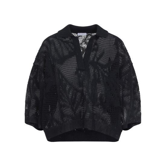 26SS 브루넬로 쿠치넬리 스웨터 MDT771005 C4224 ABISSO BLUE