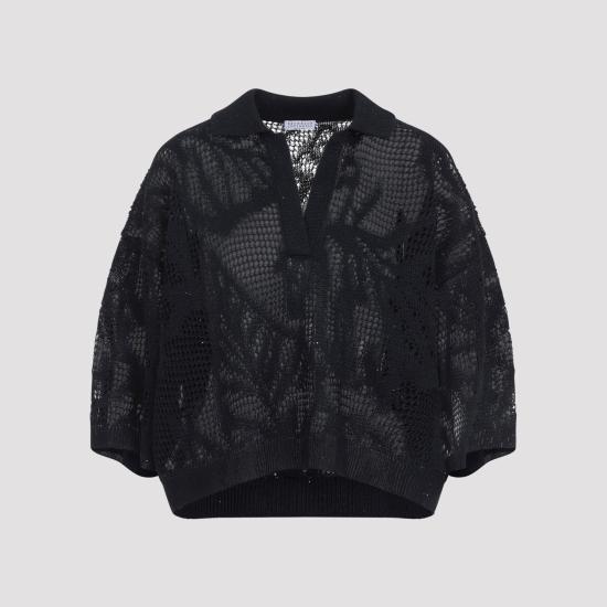 26SS 브루넬로 쿠치넬리 스웨터 MDT771005 C4224 ABISSO BLUE - BRUNELLO CUCINELLI