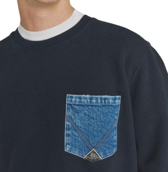 25FW 로이로져스 긴팔 티셔츠 RRU90098CN67XXXX 048 BLU BLUE - ROY ROGER'S