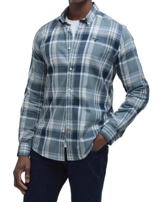 26SS 바버 셔츠 MSH5295 MSHTE31 VINTAGE TEAL - BARBOUR