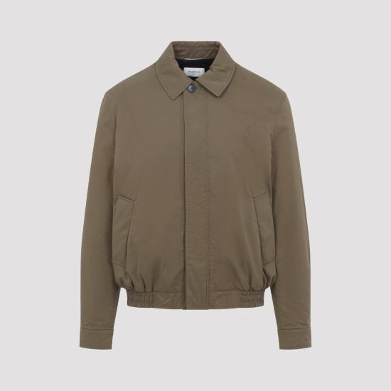 26SS 생로랑 자켓 863380 YZ9CV 2412 TAUPE CAUCASE BROWN - SAINT LAURENT