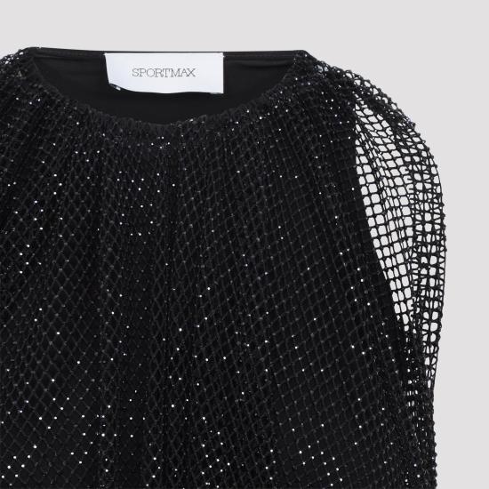 26SS 스포트막스 탑 2612941061600 002 NERO BLACK - SPORTMAX