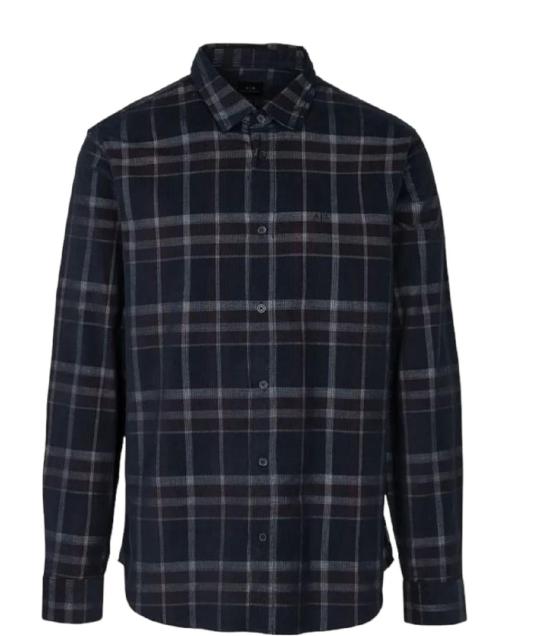 FALL WINTER 알마니 셔츠 6RZC33 25EP BLU BLUE