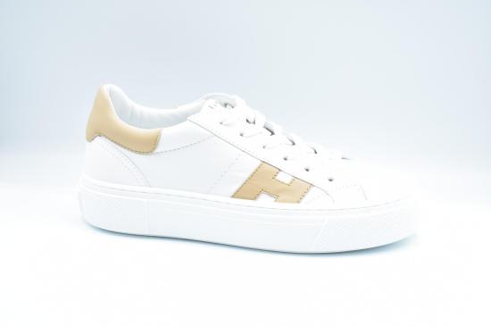 26SS 호간 크로스윈드 스니커즈 호간 HXW7050GB00UYE0RWZ BIANCO CUOIO