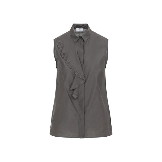 26SS 페세리코 탑 A08116 08372 151 MARRONE CORTECCIA BROWN