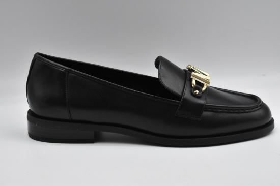  마이클 코어스 로퍼 40F3TGFP1L TIEGAN BLACK