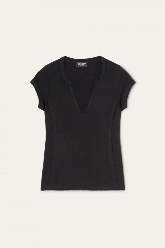  돈답 반팔 티셔츠 S943 JF0325D XXX999 BLACK - DONDUP